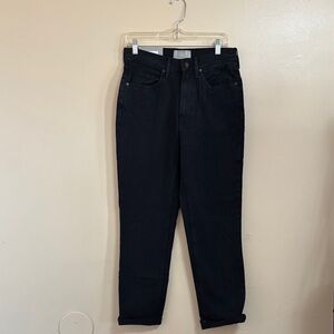 Everlane Black High-Rise Cheeky Jean